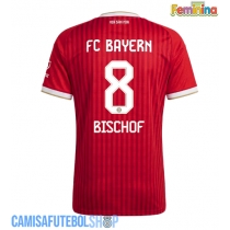Camisa de time de futebol Bayern Munich Tom Bischof #8 Replicas 1º Equipamento Feminina 2026-27 Manga Curta